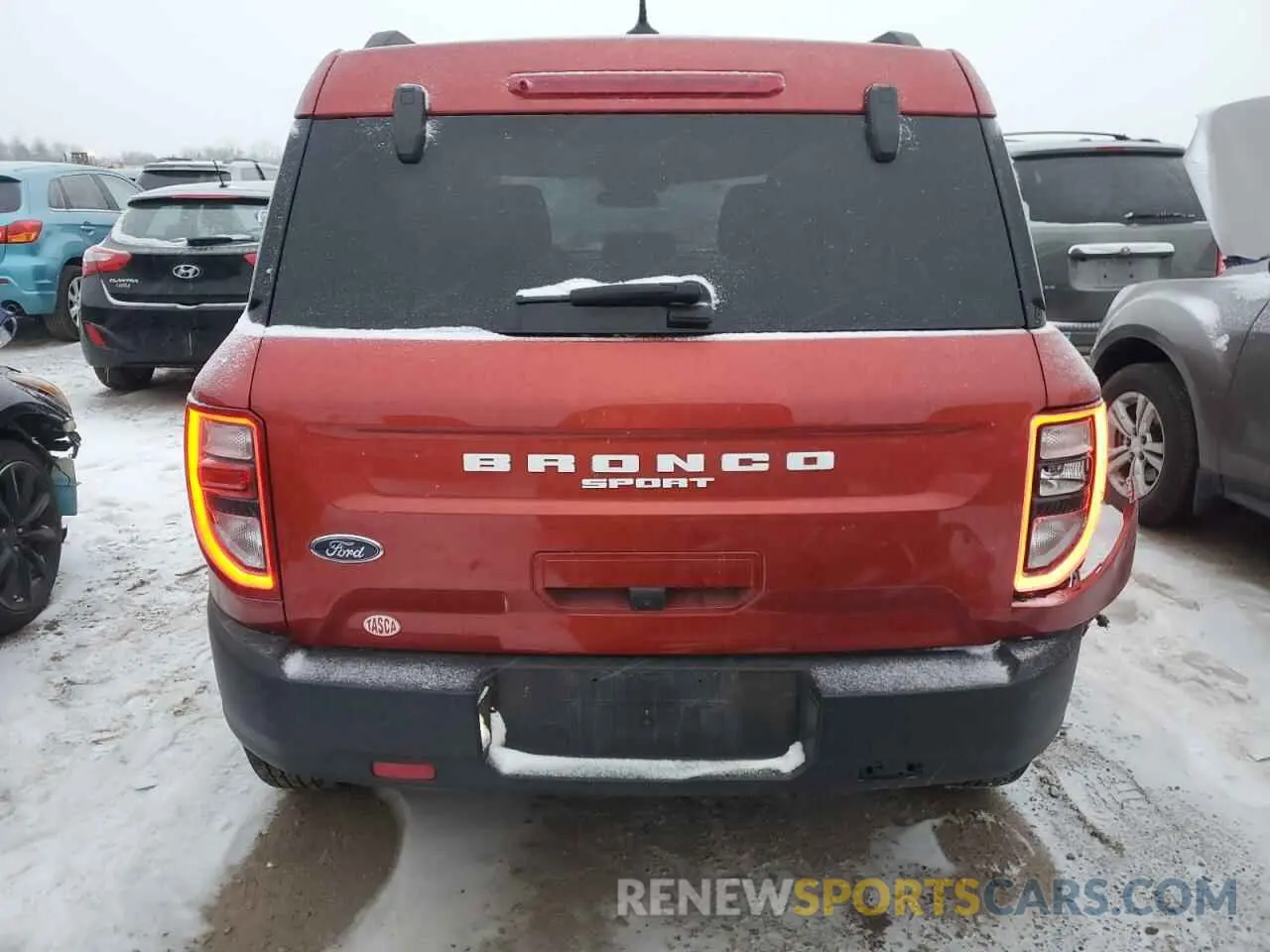 6 fotografías del automóvil dañado 3FMCR9B69RRE31177 FORD BRONCO 2024