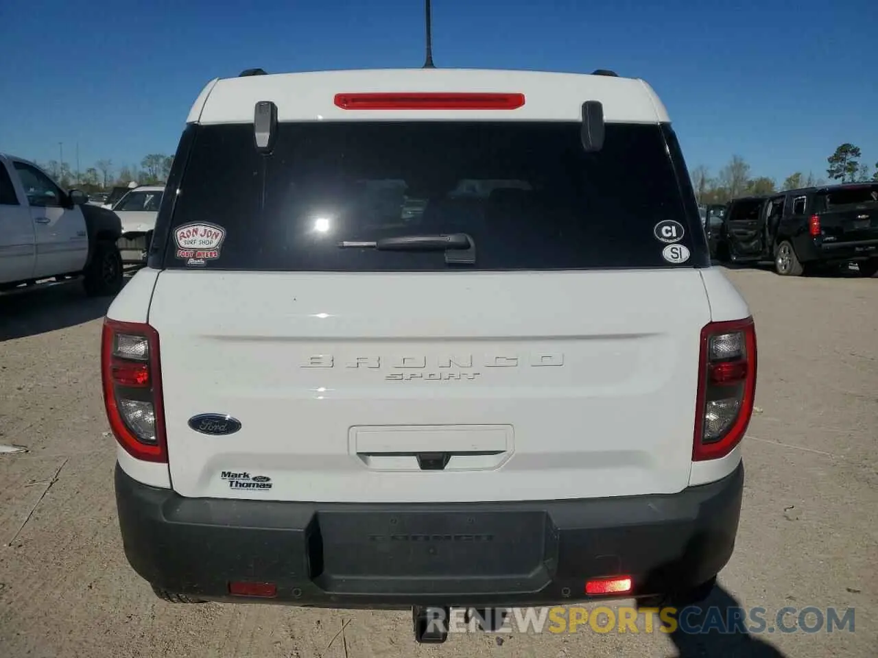 6 fotografías del automóvil dañado 3FMCR9B69RRE41689 FORD BRONCO 2024