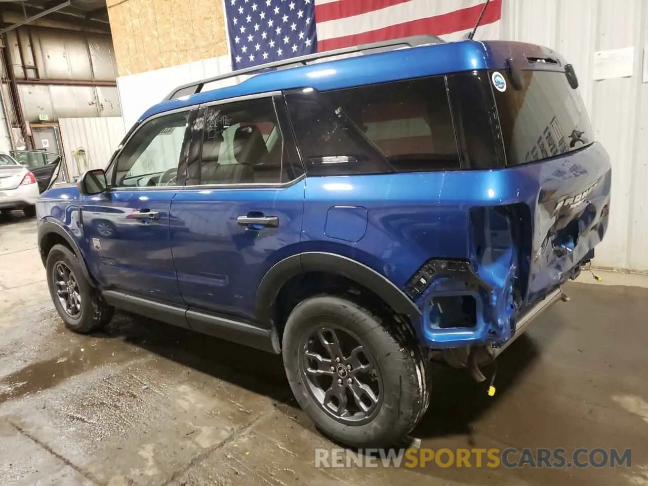 2 fotografías del automóvil dañado 3FMCR9B6XRRE42835 FORD BRONCO 2024