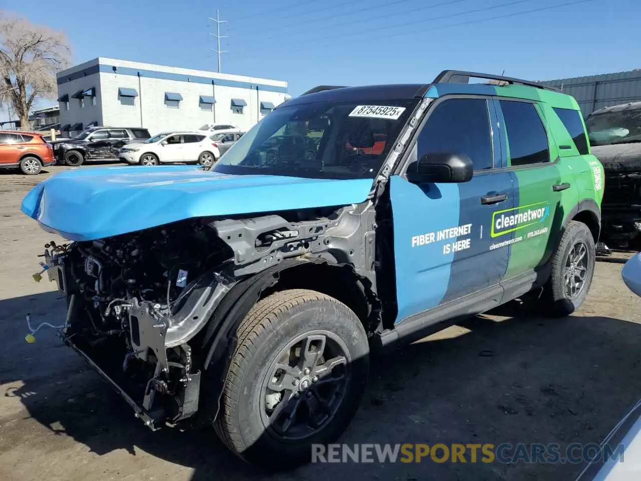 1 fotografías del automóvil dañado 3FMCR9B6XRRE58016 FORD BRONCO 2024