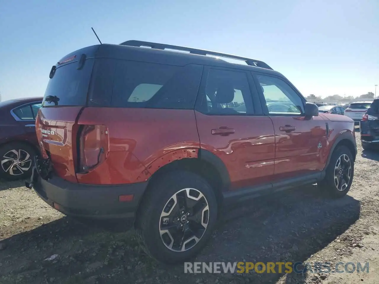 3 fotografías del automóvil dañado 3FMCR9C61RRE95647 FORD BRONCO 2024