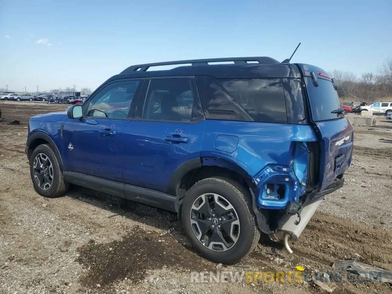 2 fotografías del automóvil dañado 3FMCR9C62RRE67582 FORD BRONCO 2024