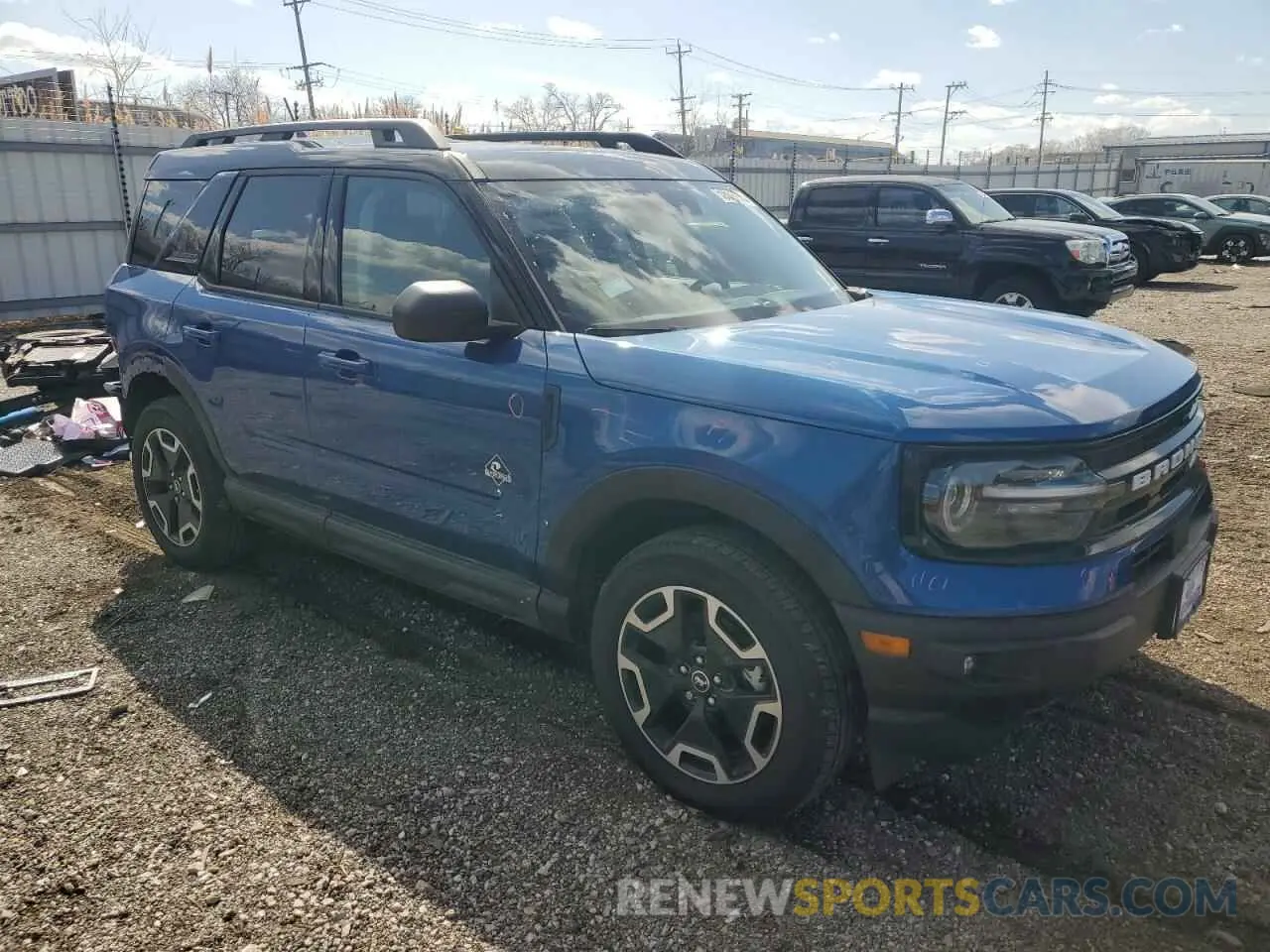 4 fotografías del automóvil dañado 3FMCR9C62RRE67582 FORD BRONCO 2024