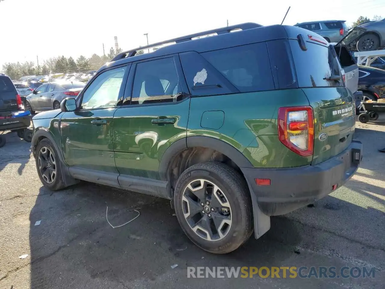 2 fotografías del automóvil dañado 3FMCR9C63RRE34073 FORD BRONCO 2024