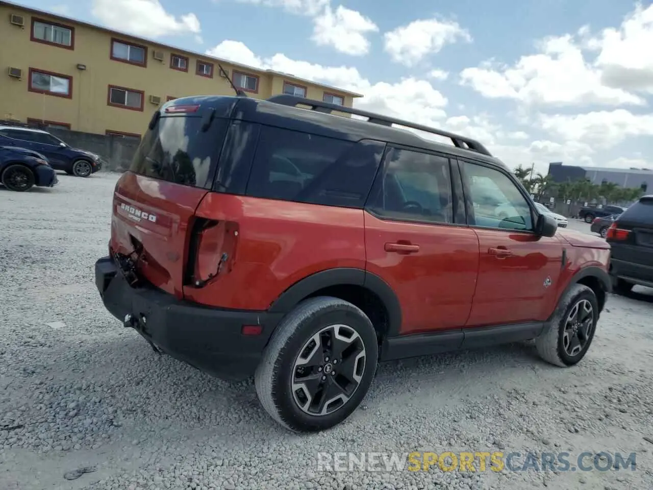 3 fotografías del automóvil dañado 3FMCR9C66RRE23410 FORD BRONCO 2024