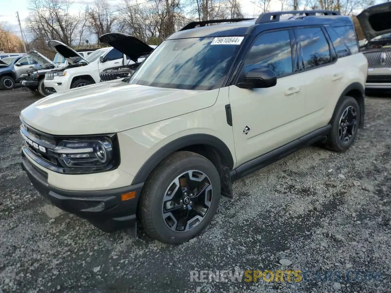 1 fotografías del automóvil dañado 3FMCR9C67RRE73037 FORD BRONCO 2024