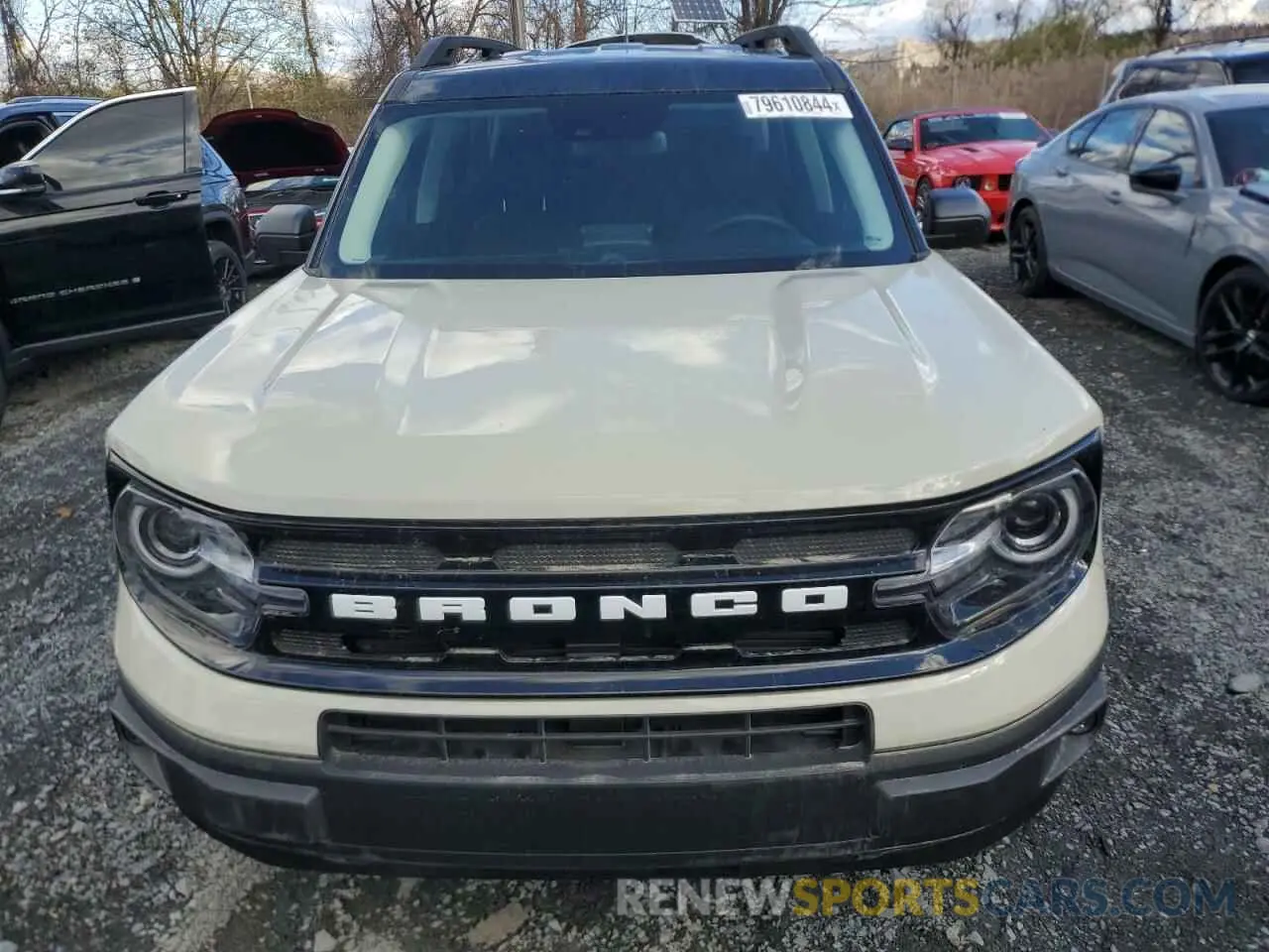 5 fotografías del automóvil dañado 3FMCR9C67RRE73037 FORD BRONCO 2024