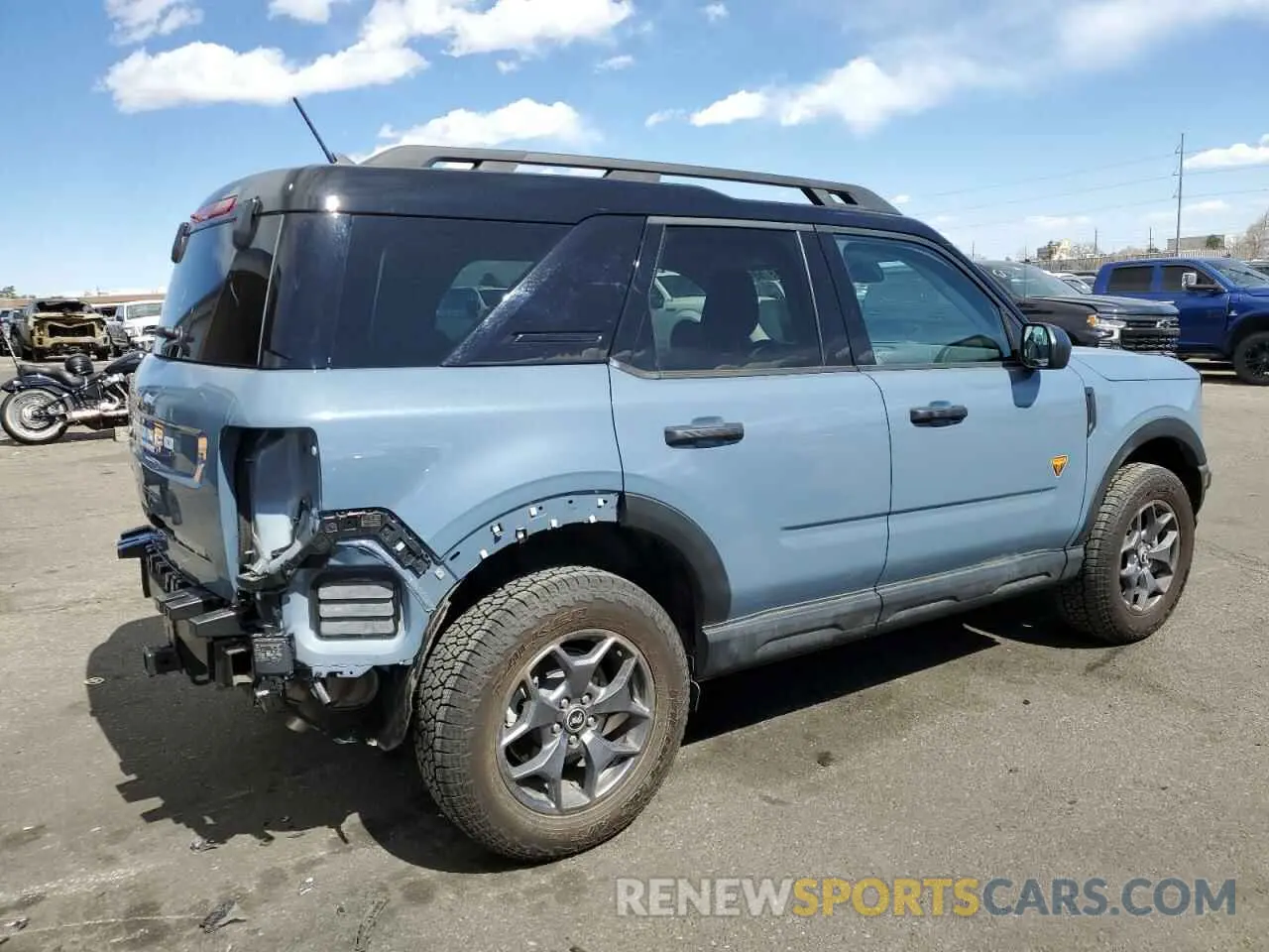 3 fotografías del automóvil dañado 3FMCR9D93RRE30758 FORD BRONCO 2024