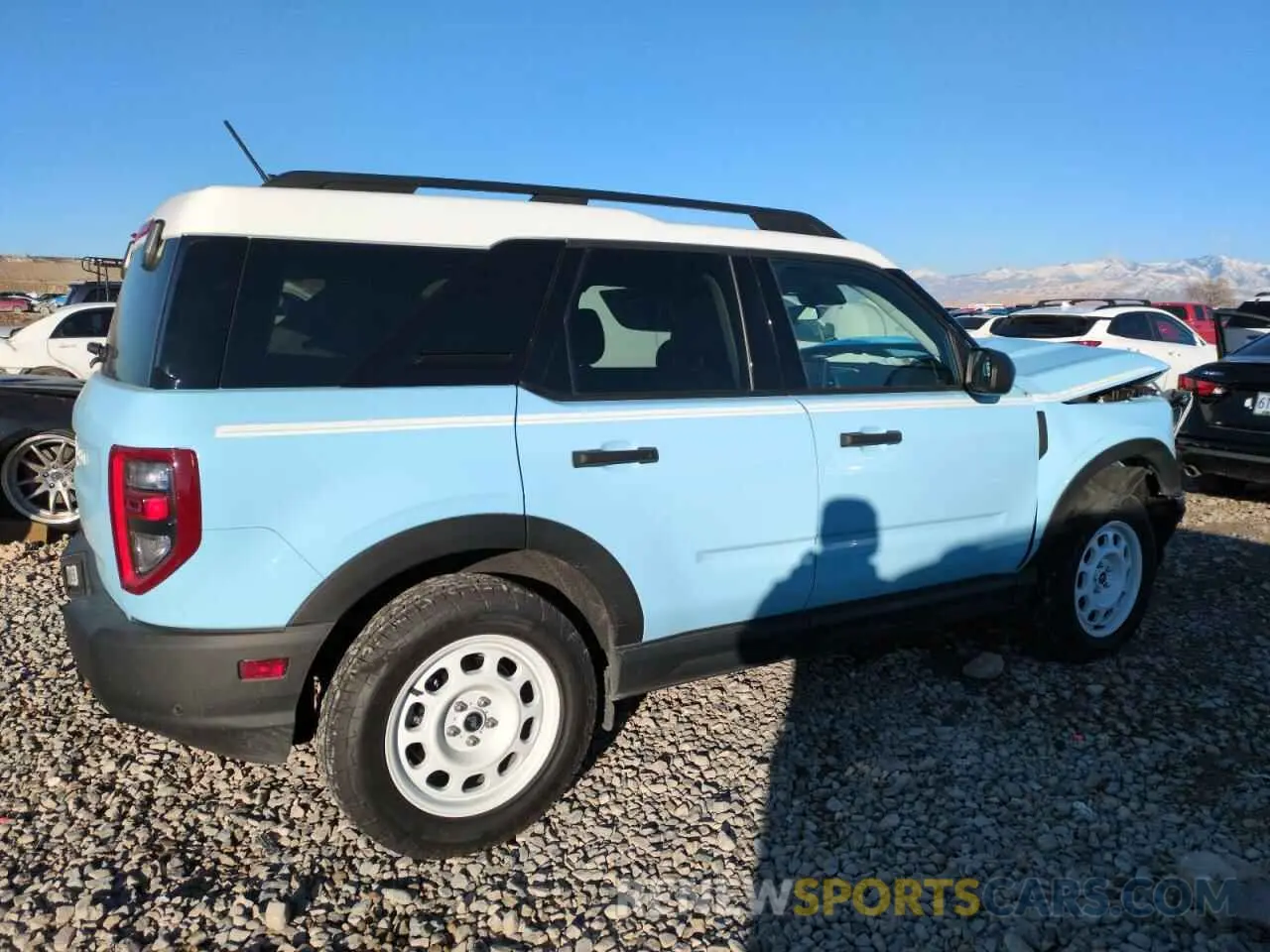 3 fotografías del automóvil dañado 3FMCR9G63RRF36709 FORD BRONCO 2024