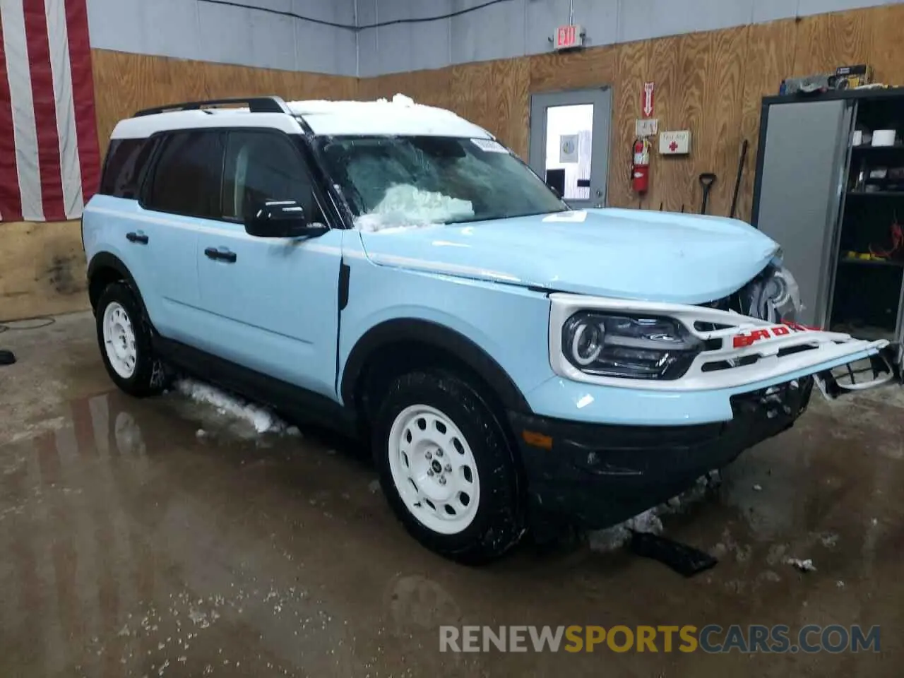 4 fotografías del automóvil dañado 3FMCR9G64RRE11279 FORD BRONCO 2024