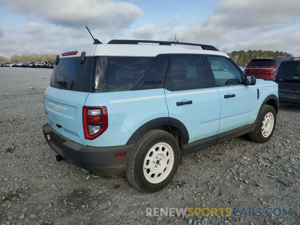 3 fotografías del automóvil dañado 3FMCR9G69RRF40280 FORD BRONCO 2024