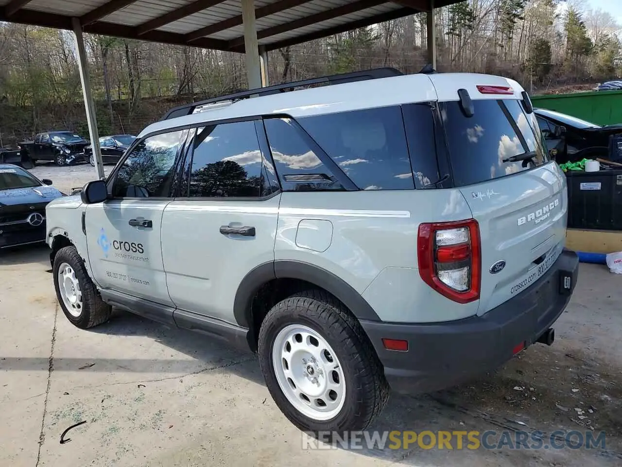 2 fotografías del automóvil dañado 3FMCR9G6XRRE34193 FORD BRONCO 2024