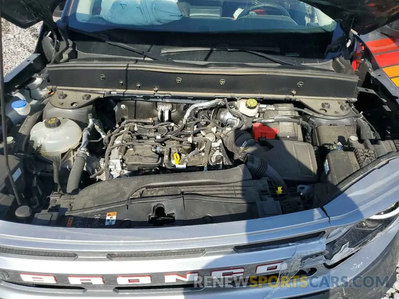 11 fotografías del automóvil dañado 3FMCR9K64RRE33001 FORD BRONCO 2024