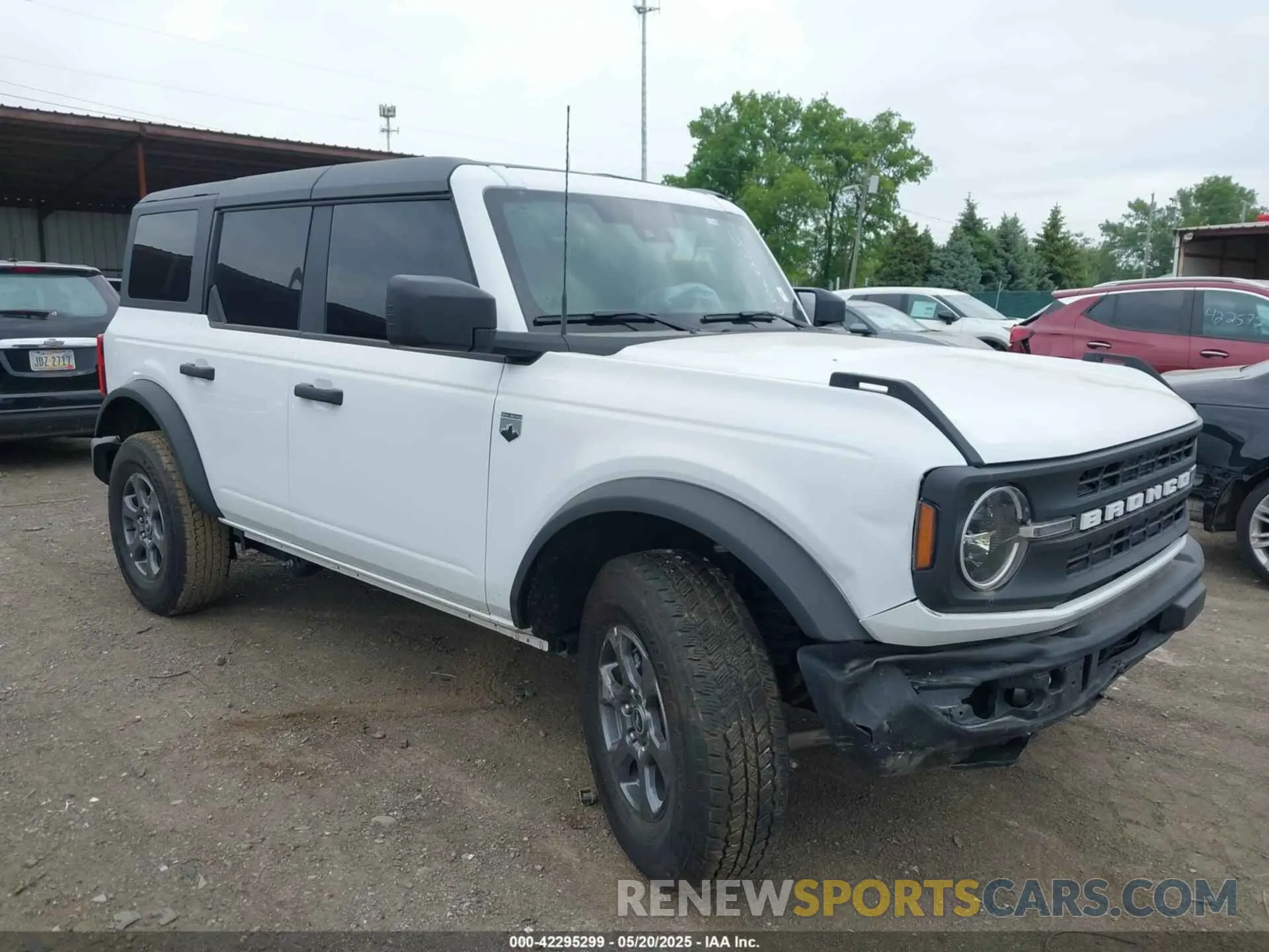 1 fotografías del automóvil dañado 1FMDE7BH3SLA43663 FORD BRONCO 2025