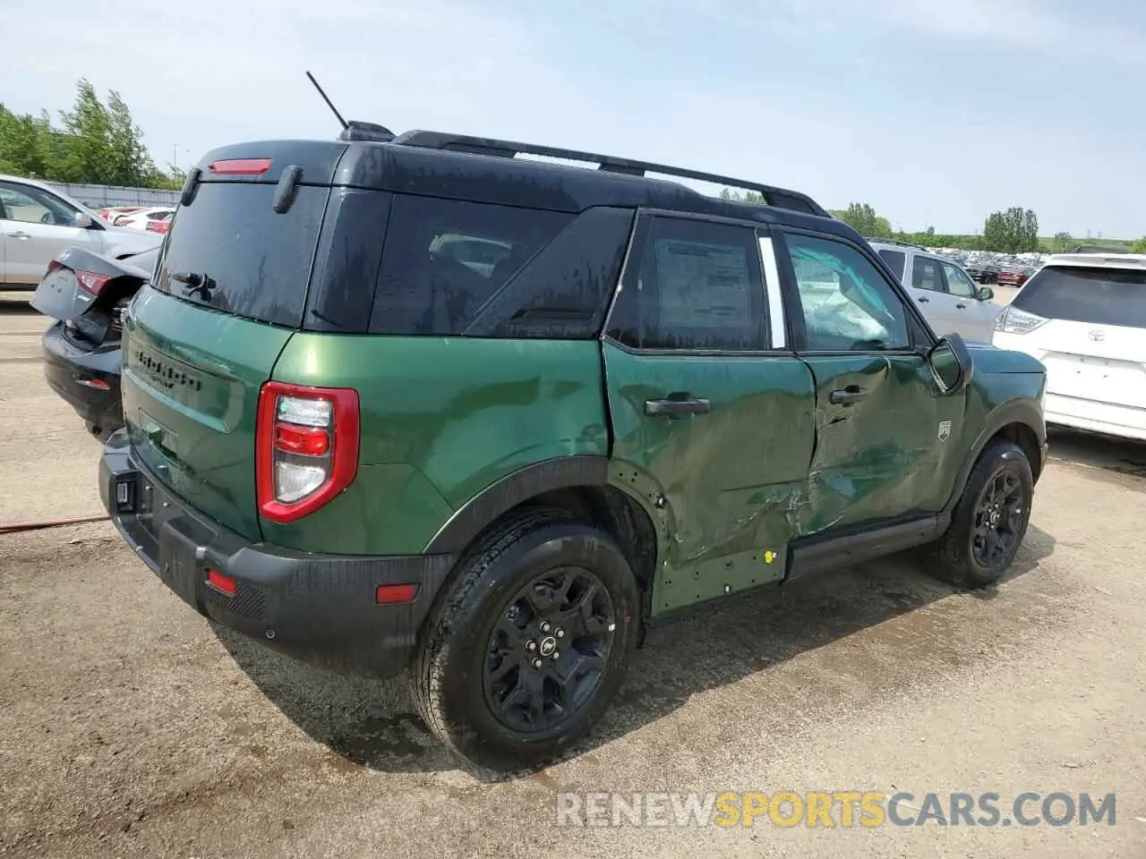 3 fotografías del automóvil dañado 3FMCR9BN1SRE38346 FORD BRONCO 2025