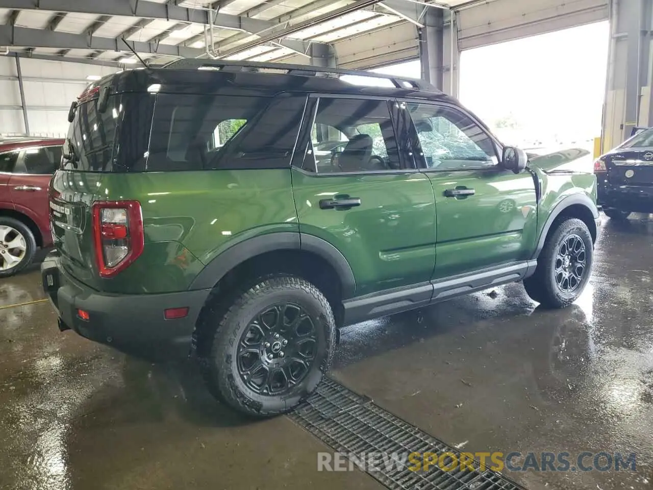 3 fotografías del automóvil dañado 3FMCR9DAXSRE25802 FORD BRONCO 2025