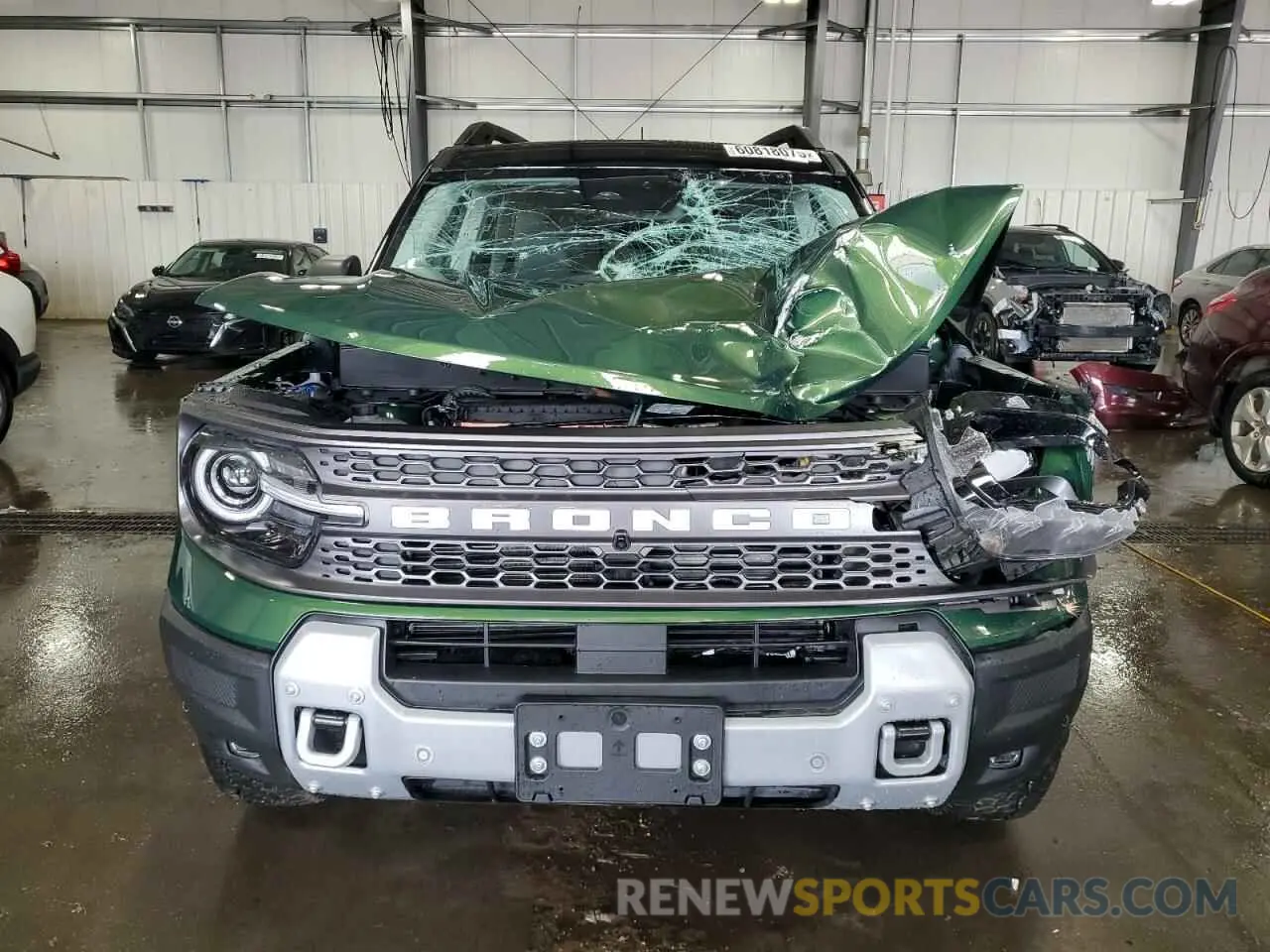 5 fotografías del automóvil dañado 3FMCR9DAXSRE25802 FORD BRONCO 2025
