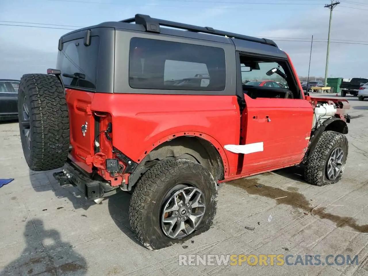 3 fotografías del automóvil dañado 1FMDE9AP4RLA16874 FORD BRONCO BAD 2024