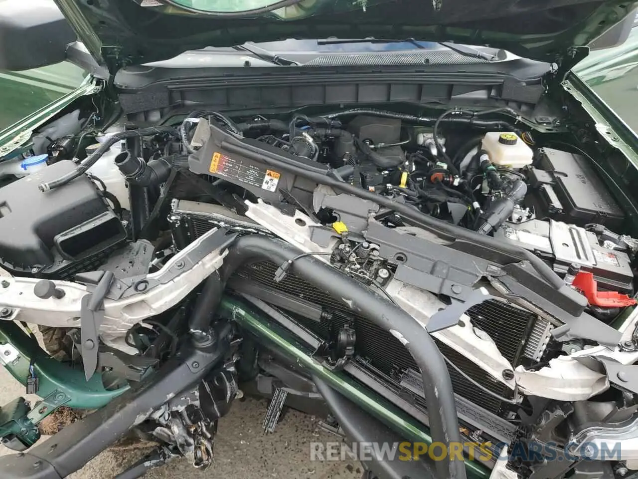 13 fotografías del automóvil dañado 1FMEE9BH1RLB47448 FORD BRONCO BAD 2024