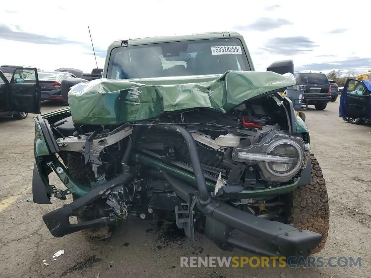 5 fotografías del automóvil dañado 1FMEE9BH1RLB47448 FORD BRONCO BAD 2024