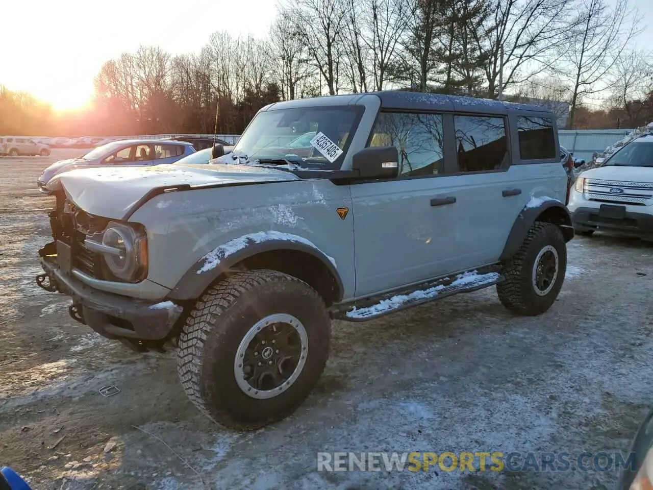 1 fotografías del automóvil dañado 1FMEE9BP1RLA20321 FORD BRONCO BAD 2024