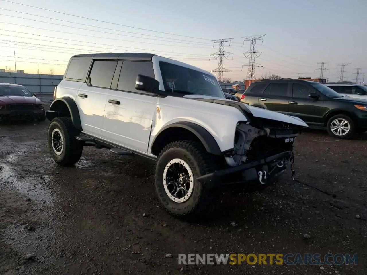 4 fotografías del automóvil dañado 1FMEE9BP3RLA26637 FORD BRONCO BAD 2024
