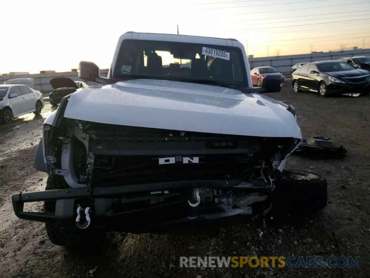5 fotografías del automóvil dañado 1FMEE9BP3RLA26637 FORD BRONCO BAD 2024