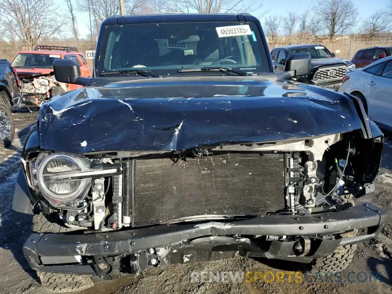 5 fotografías del automóvil dañado 1FMEE9BP5RLA45061 FORD BRONCO BAD 2024