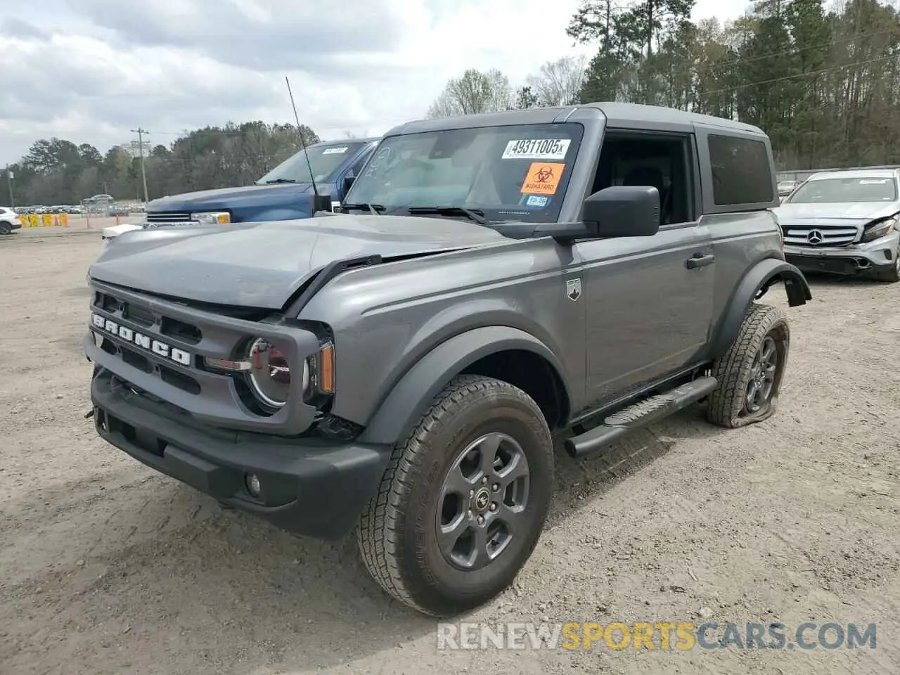 1 fotografías del automóvil dañado 1FMDE7AH0RLA55295 FORD BRONCO BIG 2024