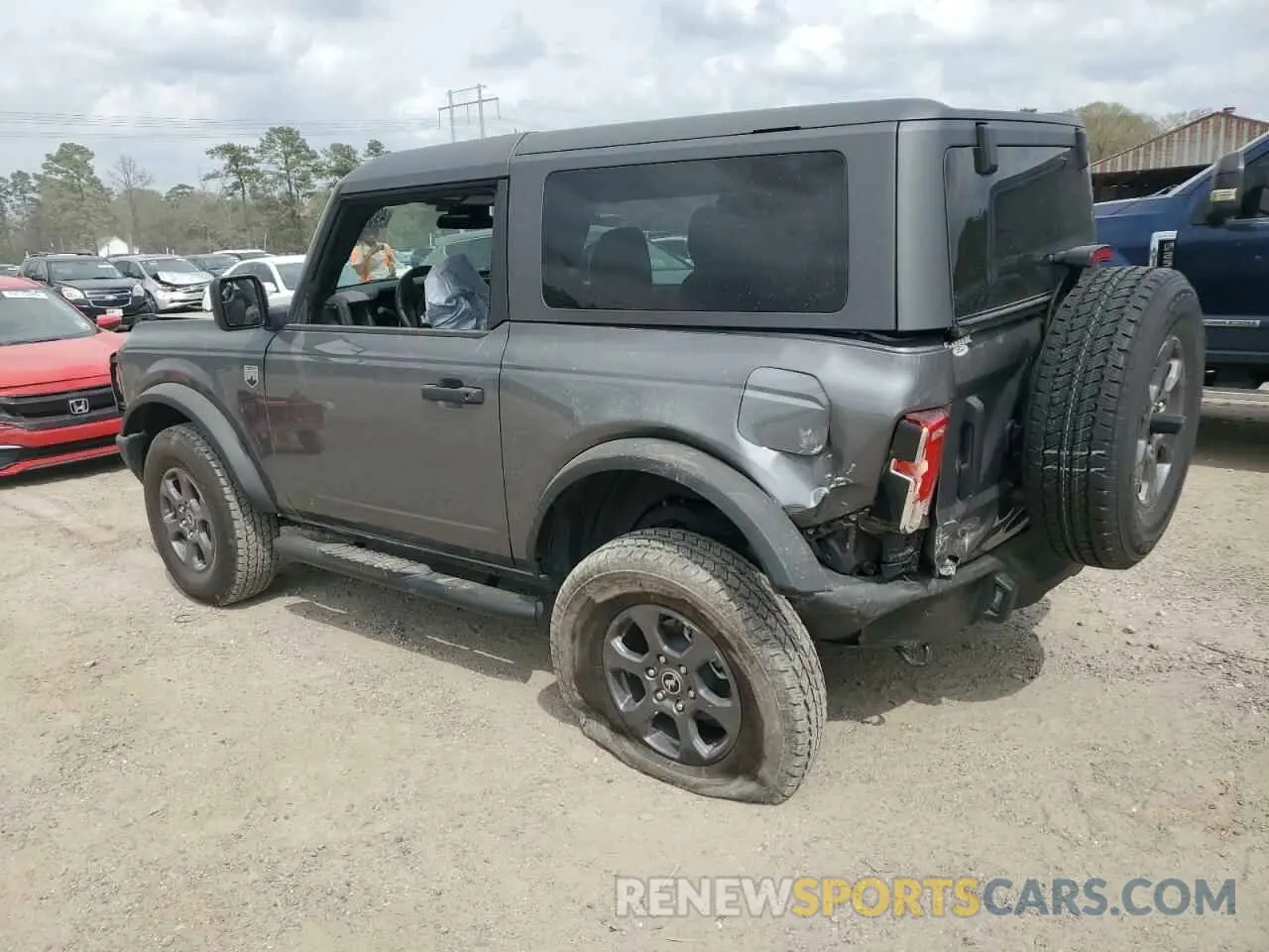 2 fotografías del automóvil dañado 1FMDE7AH0RLA55295 FORD BRONCO BIG 2024