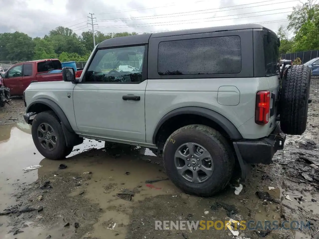 2 fotografías del automóvil dañado 1FMDE7AH7RLB13323 FORD BRONCO BIG 2024