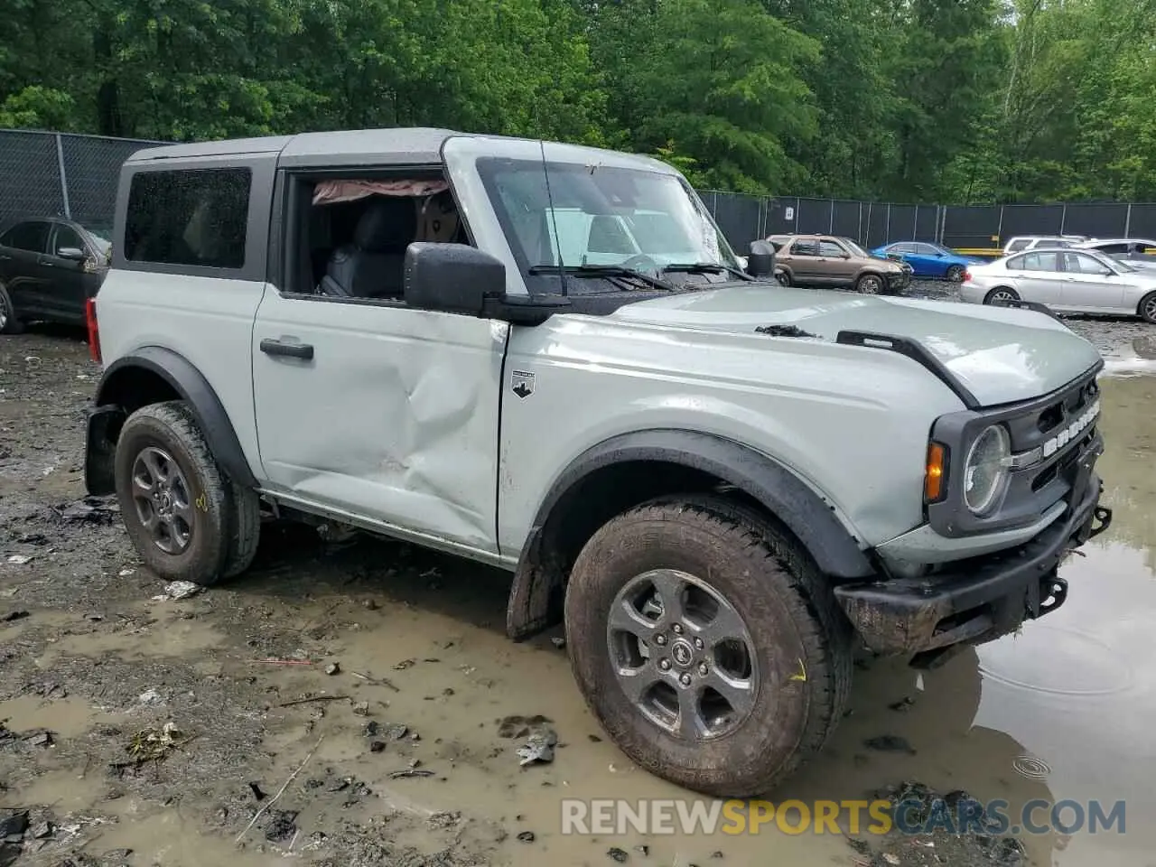 4 fotografías del automóvil dañado 1FMDE7AH7RLB13323 FORD BRONCO BIG 2024