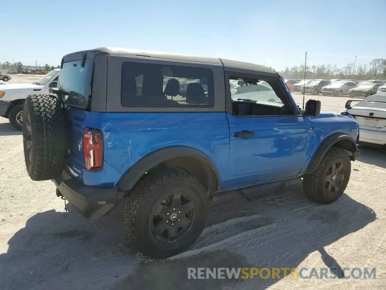 3 fotografías del automóvil dañado 1FMDE1AH3RLA45289 FORD BRONCO BLA 2024