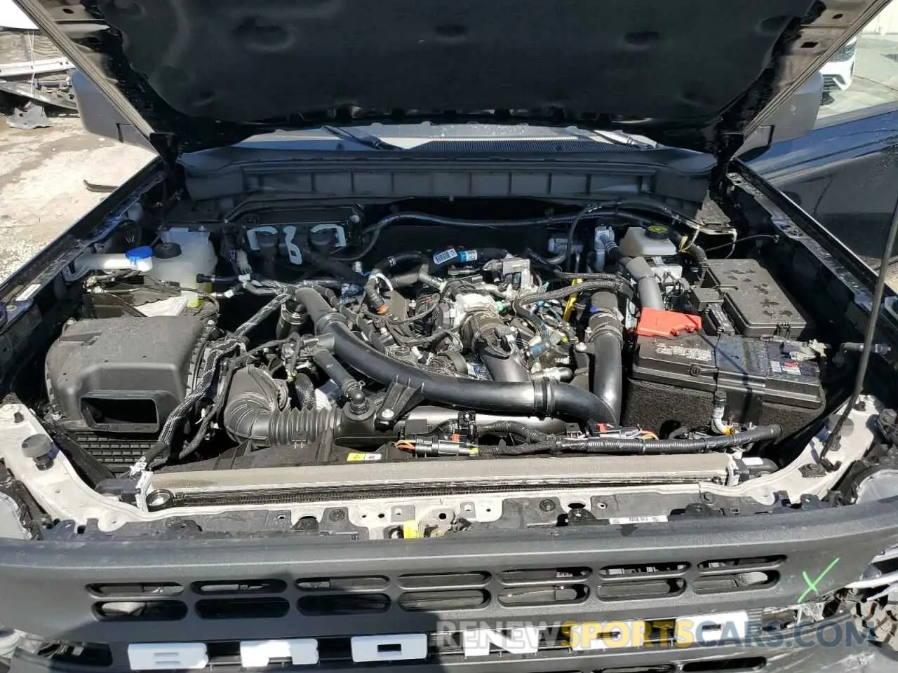 12 fotografías del automóvil dañado 1FMDE1AP7RLB23029 FORD BRONCO BLA 2024