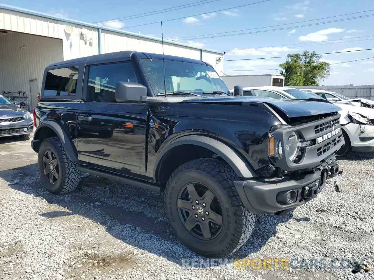 4 fotografías del automóvil dañado 1FMDE1AP7RLB23029 FORD BRONCO BLA 2024