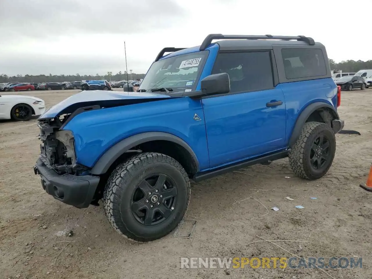 1 fotografías del automóvil dañado 1FMDE1AP9RLA70527 FORD BRONCO BLA 2024