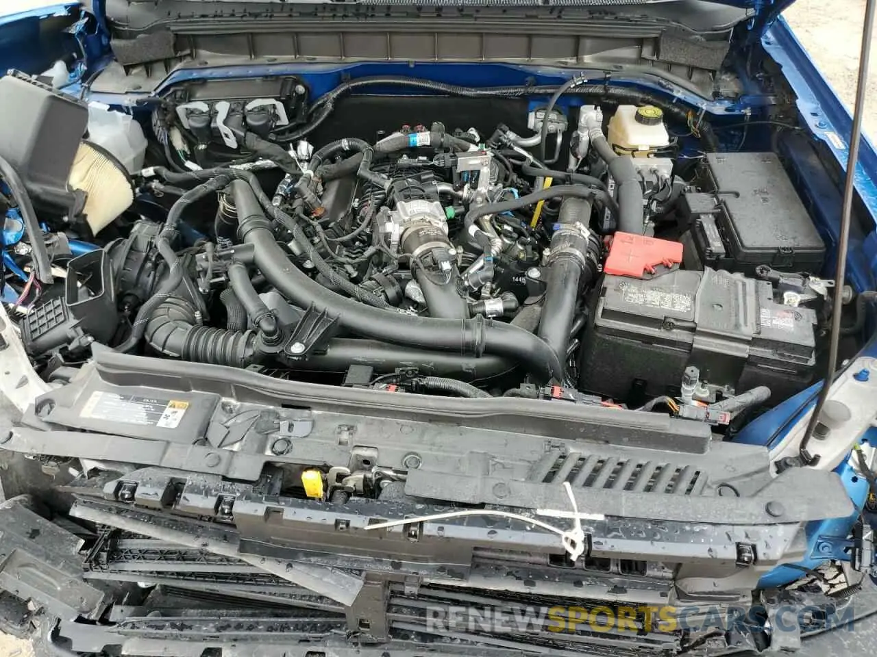12 fotografías del automóvil dañado 1FMDE1AP9RLA70527 FORD BRONCO BLA 2024