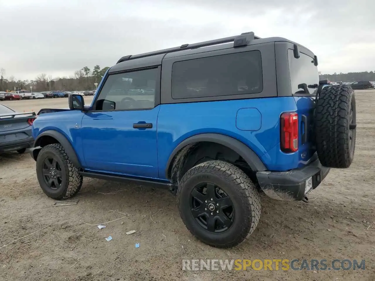 2 fotografías del automóvil dañado 1FMDE1AP9RLA70527 FORD BRONCO BLA 2024