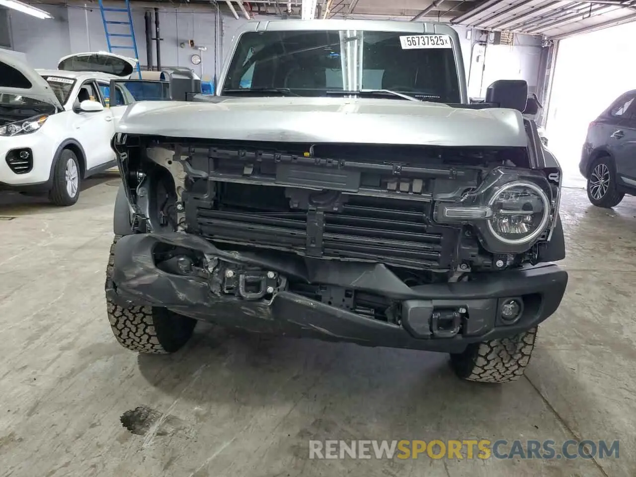 5 fotografías del automóvil dañado 1FMDE1BH5RLB38488 FORD BRONCO BLA 2024