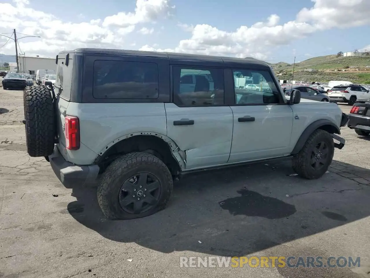 3 fotografías del automóvil dañado 1FMDE1BH9RLB26151 FORD BRONCO BLA 2024