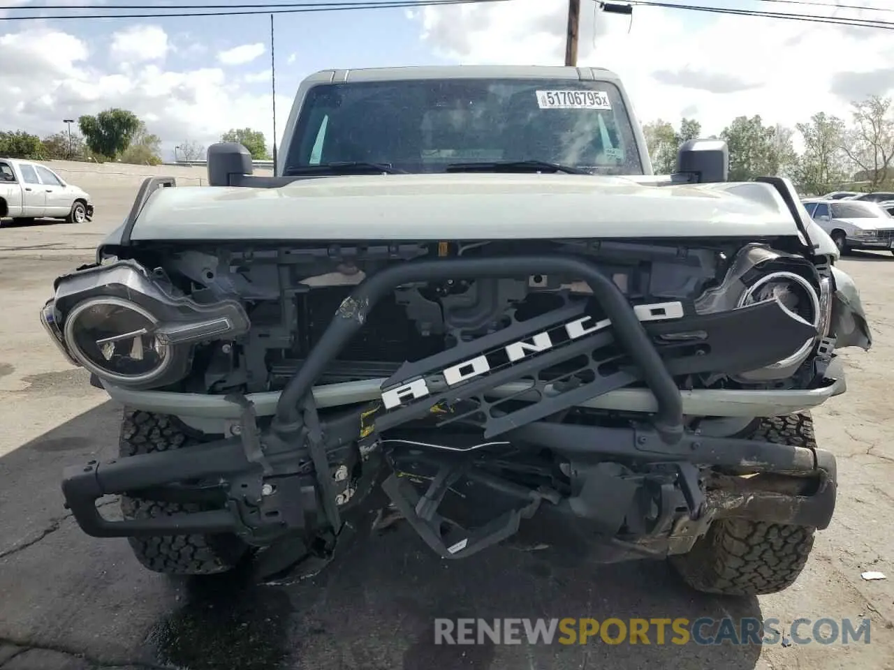 5 fotografías del automóvil dañado 1FMDE1BH9RLB26151 FORD BRONCO BLA 2024