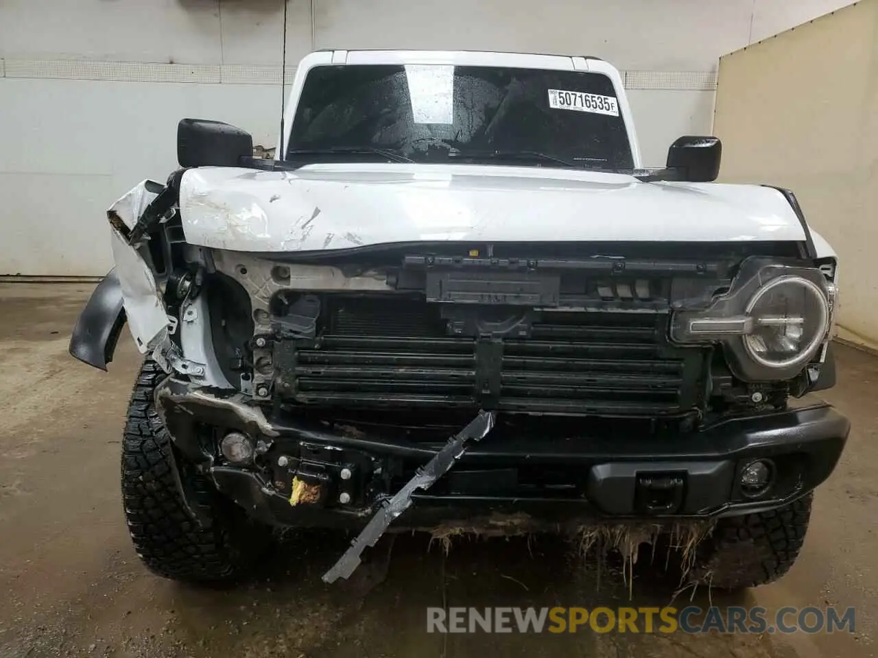 5 fotografías del automóvil dañado 1FMEE1BP7RLA56385 FORD BRONCO BLA 2024