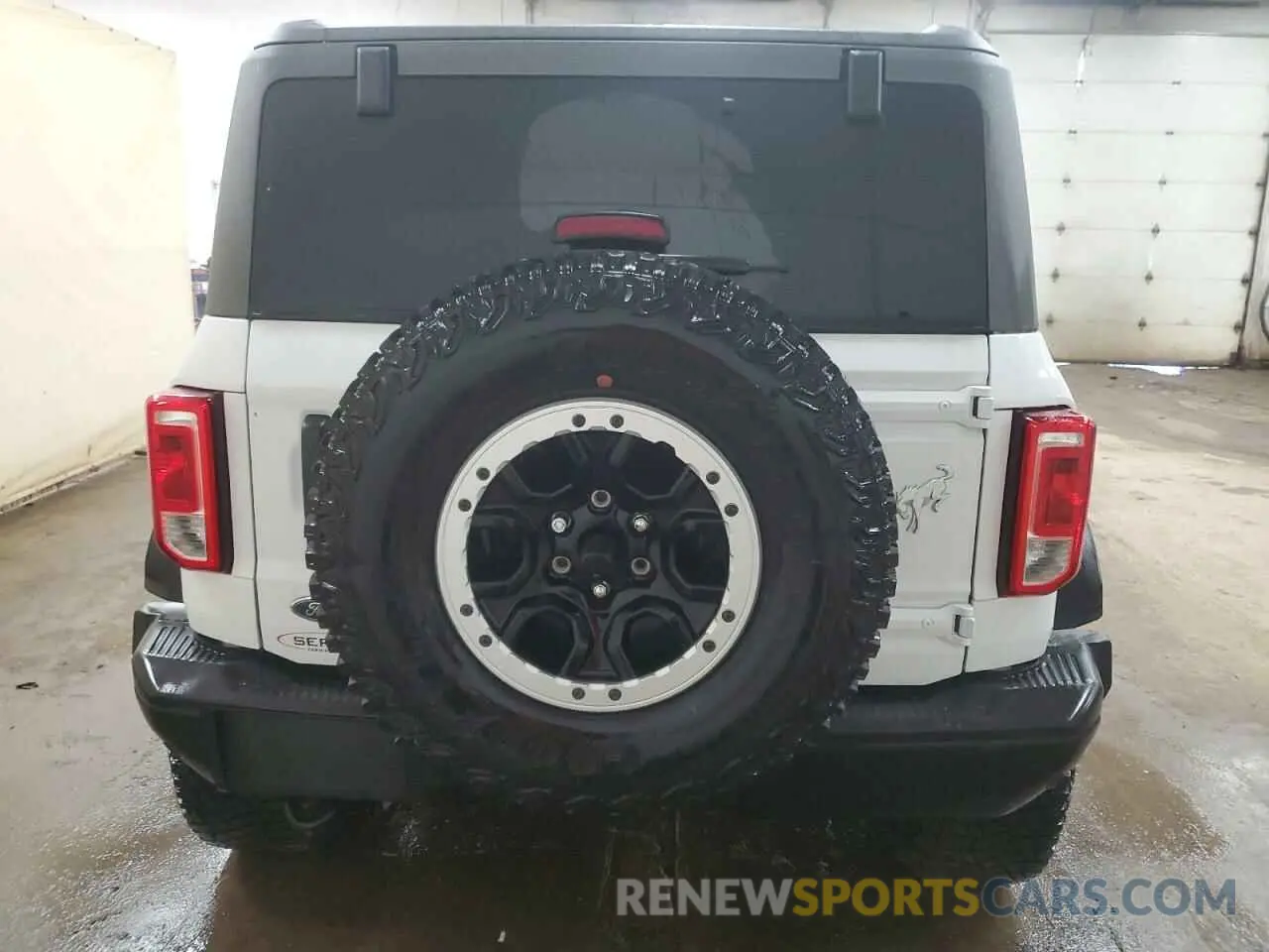 6 fotografías del automóvil dañado 1FMEE1BP7RLA56385 FORD BRONCO BLA 2024