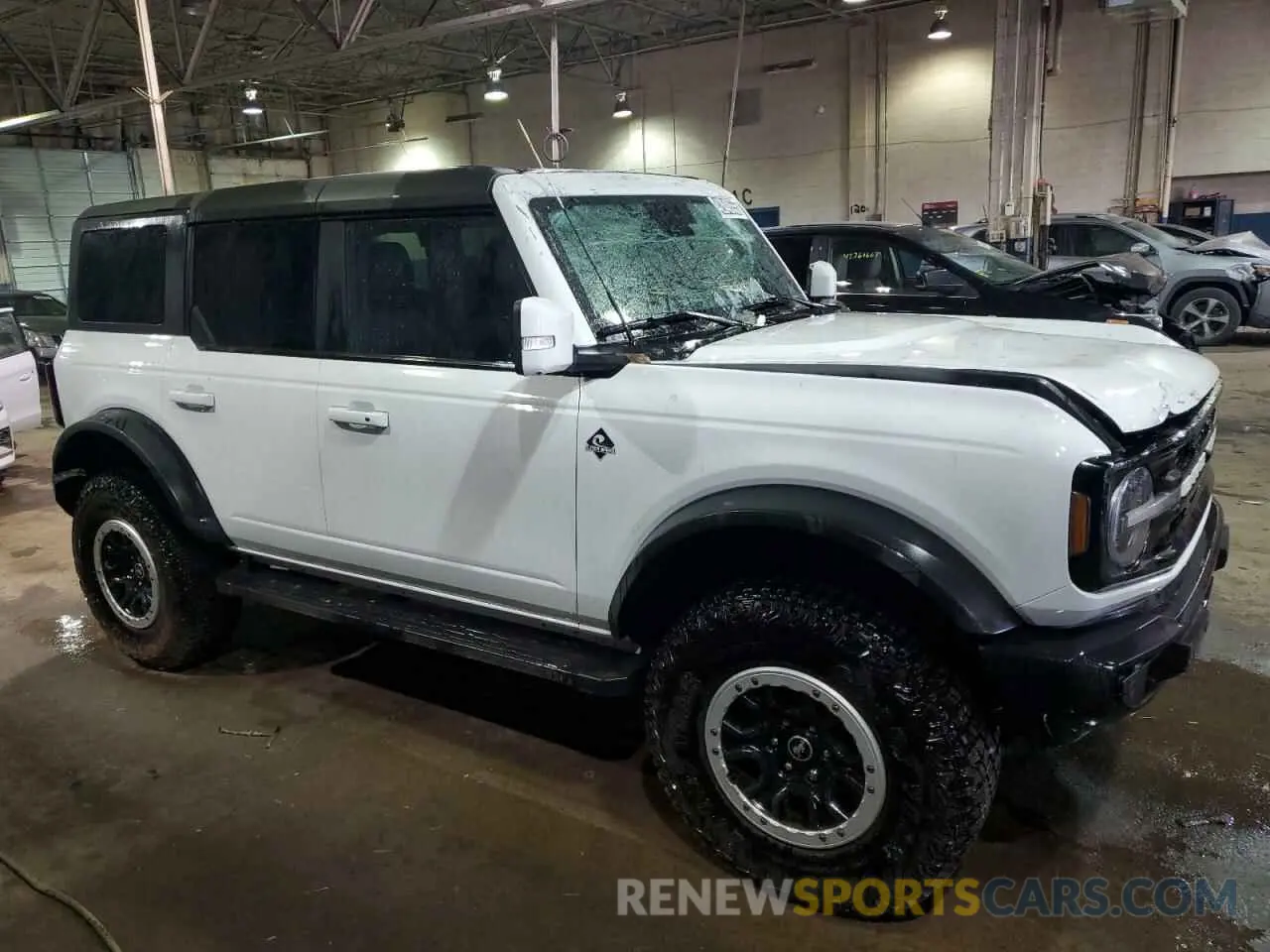 4 fotografías del automóvil dañado 1FMDE8BH4RLA72122 FORD BRONCO OUT 2024