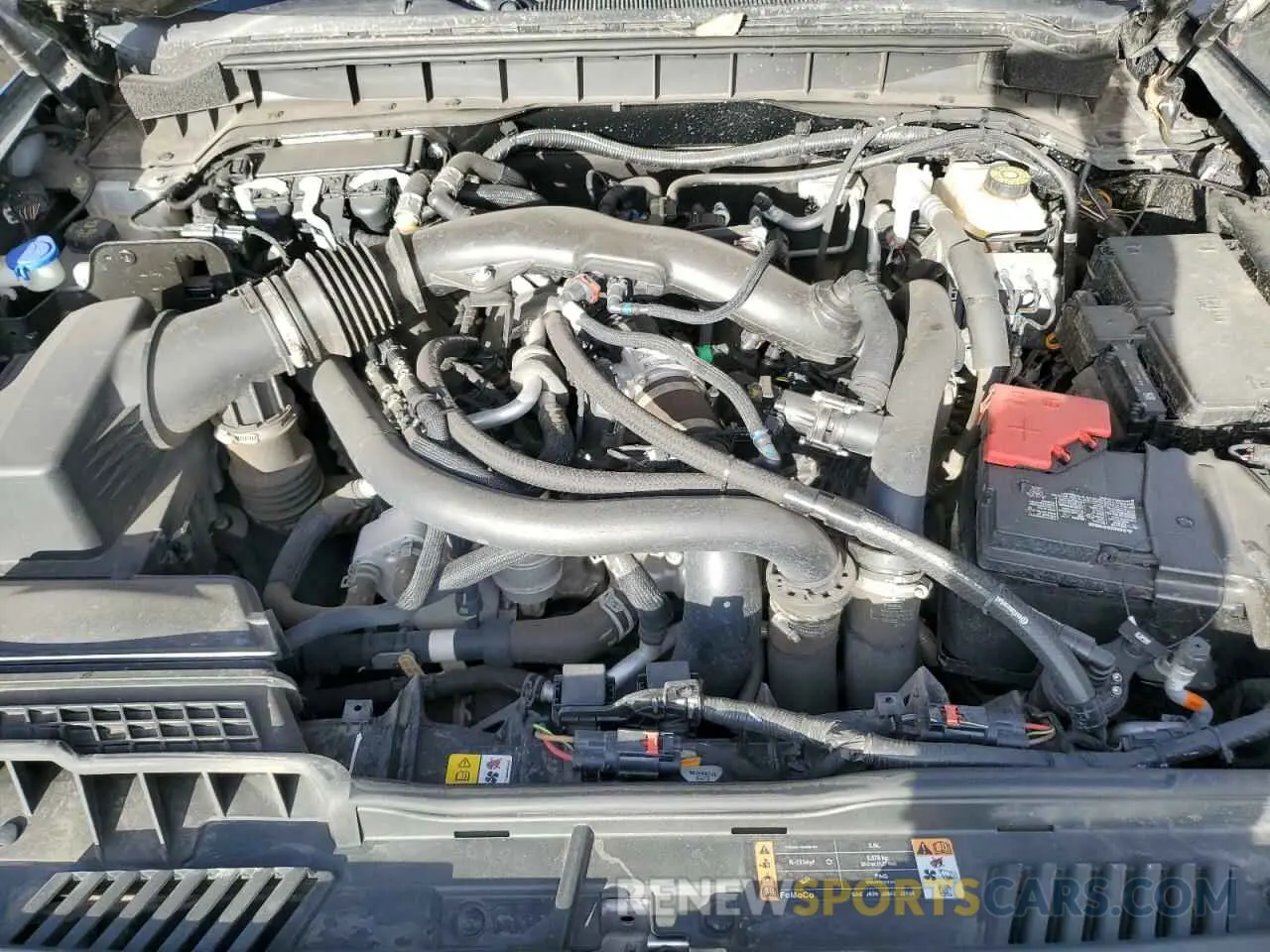 14 fotografías del automóvil dañado 1FMEE5JR4PLA93286 FORD BRONCO RAP 2023