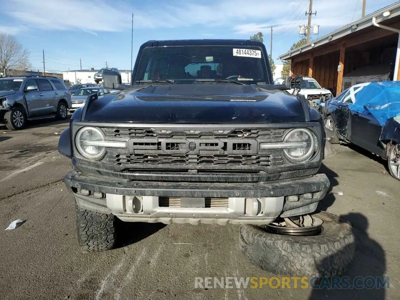 5 fotografías del automóvil dañado 1FMEE5JR4PLA93286 FORD BRONCO RAP 2023