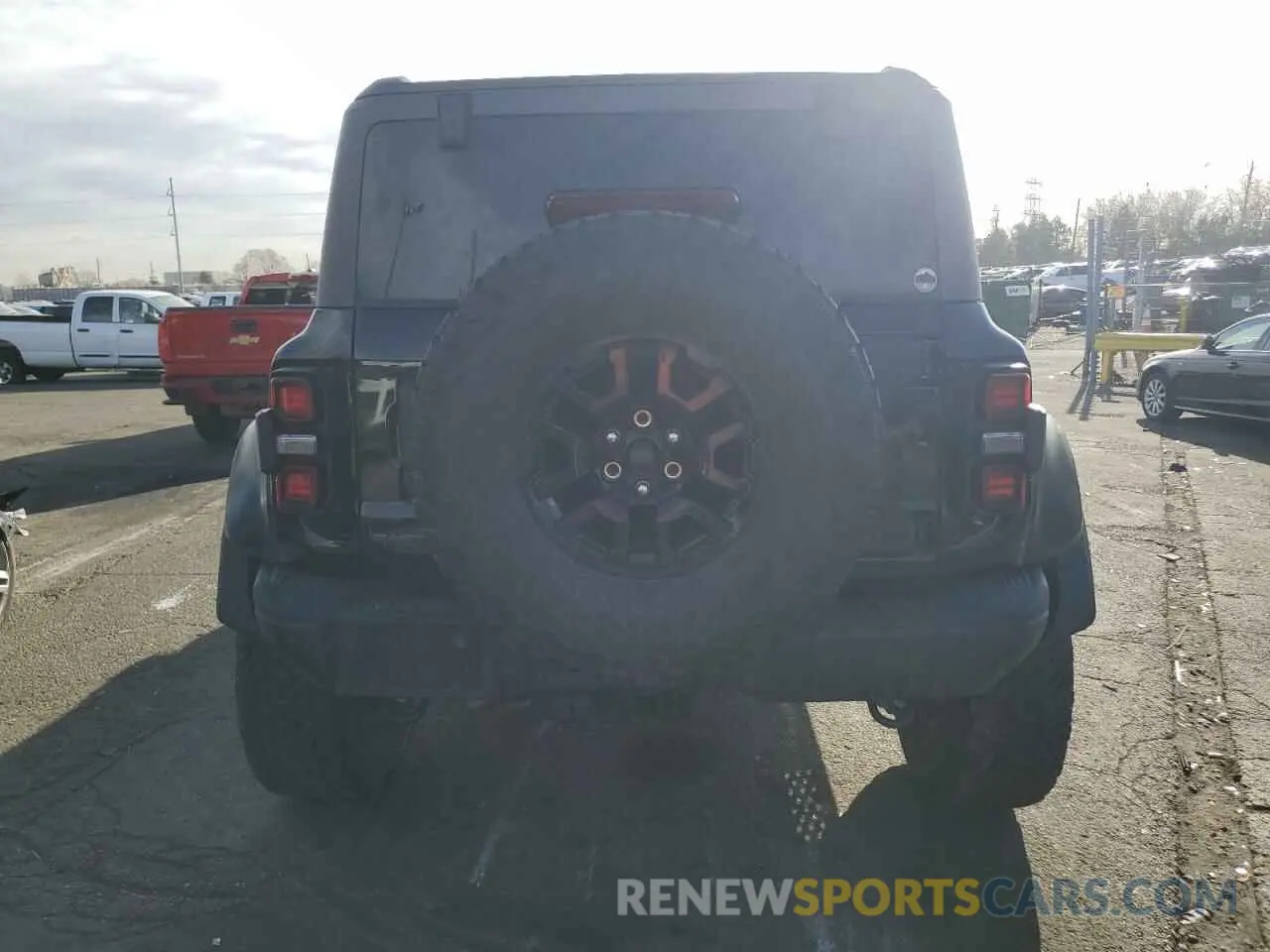 6 fotografías del automóvil dañado 1FMEE5JR4PLA93286 FORD BRONCO RAP 2023