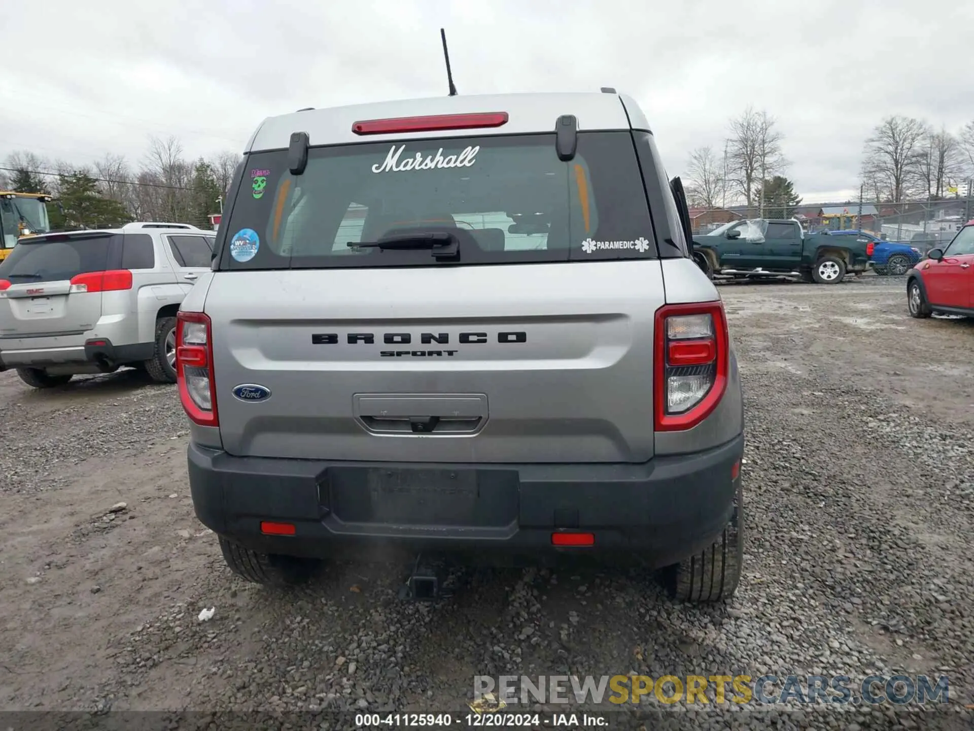 17 fotografías del automóvil dañado 3FMCR9A64MRA21686 FORD BRONCO SPORT 2021