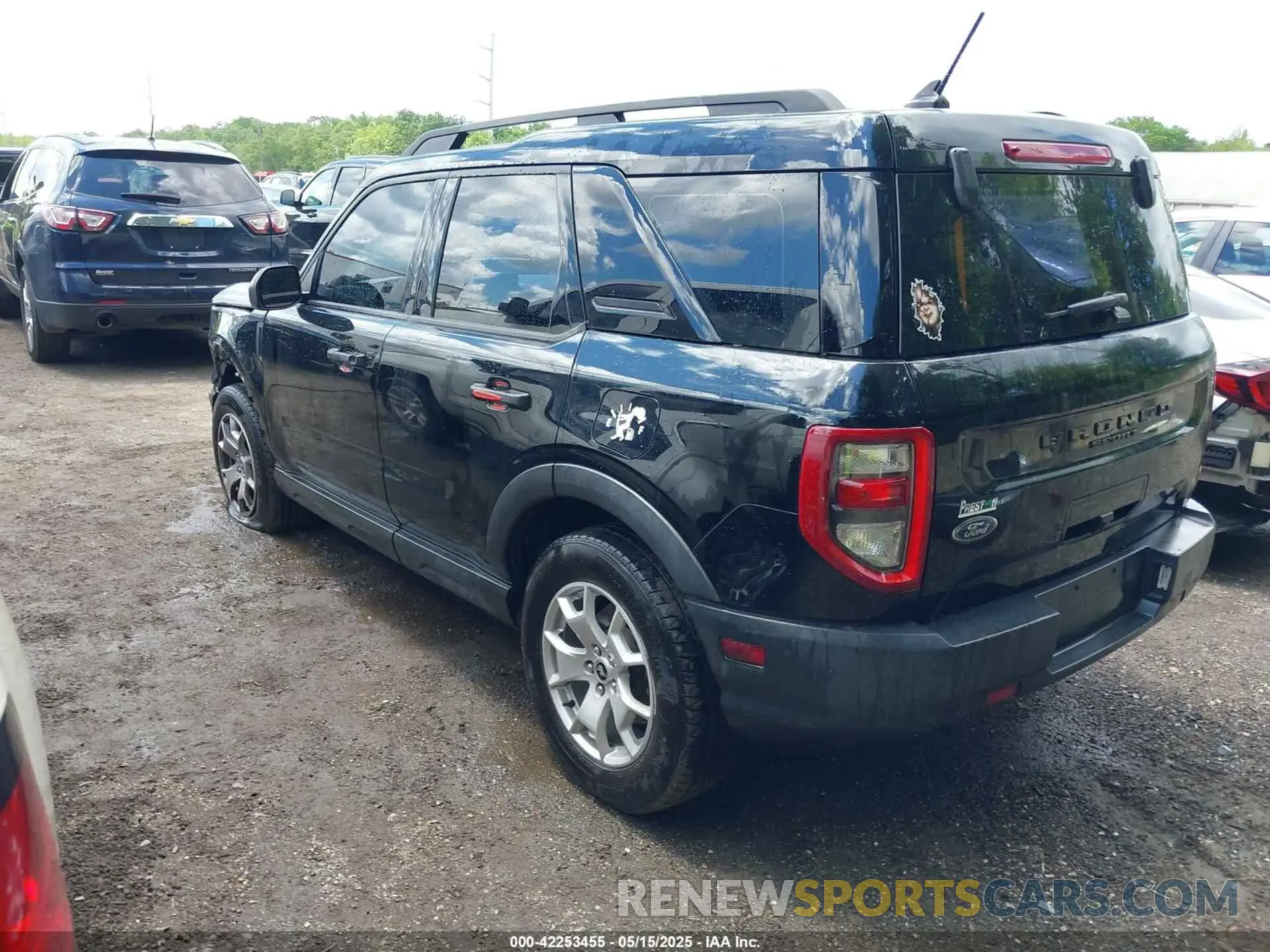 3 fotografías del automóvil dañado 3FMCR9A6XMRA75560 FORD BRONCO SPORT 2021