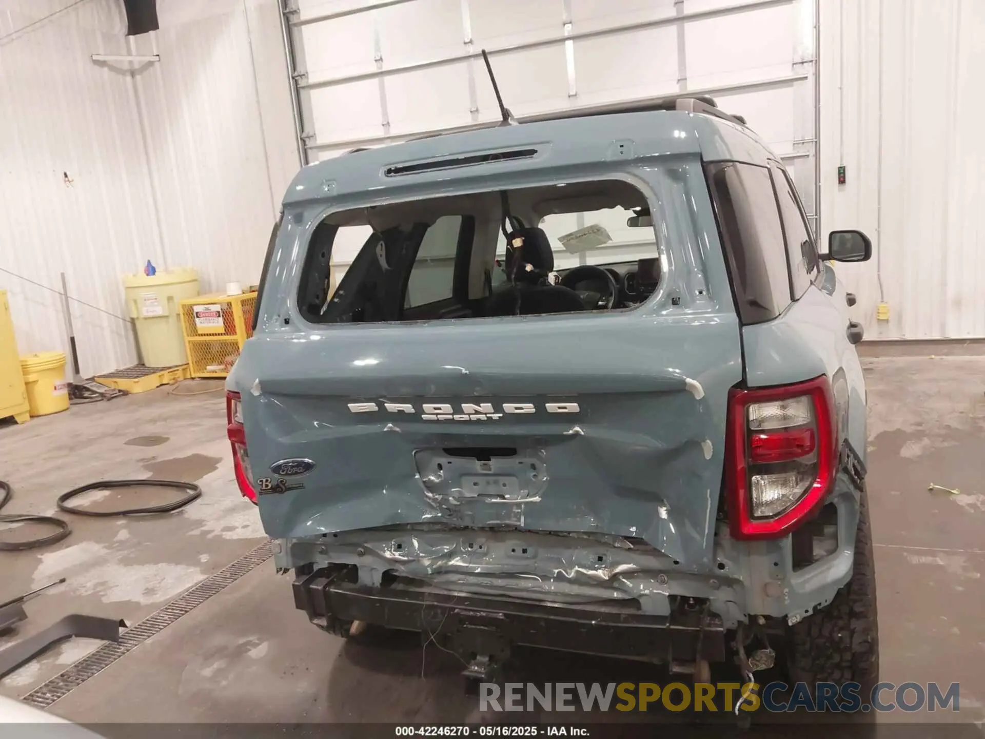 17 fotografías del automóvil dañado 3FMCR9B60MRA09341 FORD BRONCO SPORT 2021
